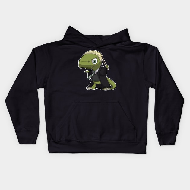 Pure-blood Dino Kids Hoodie by DinoTropolis